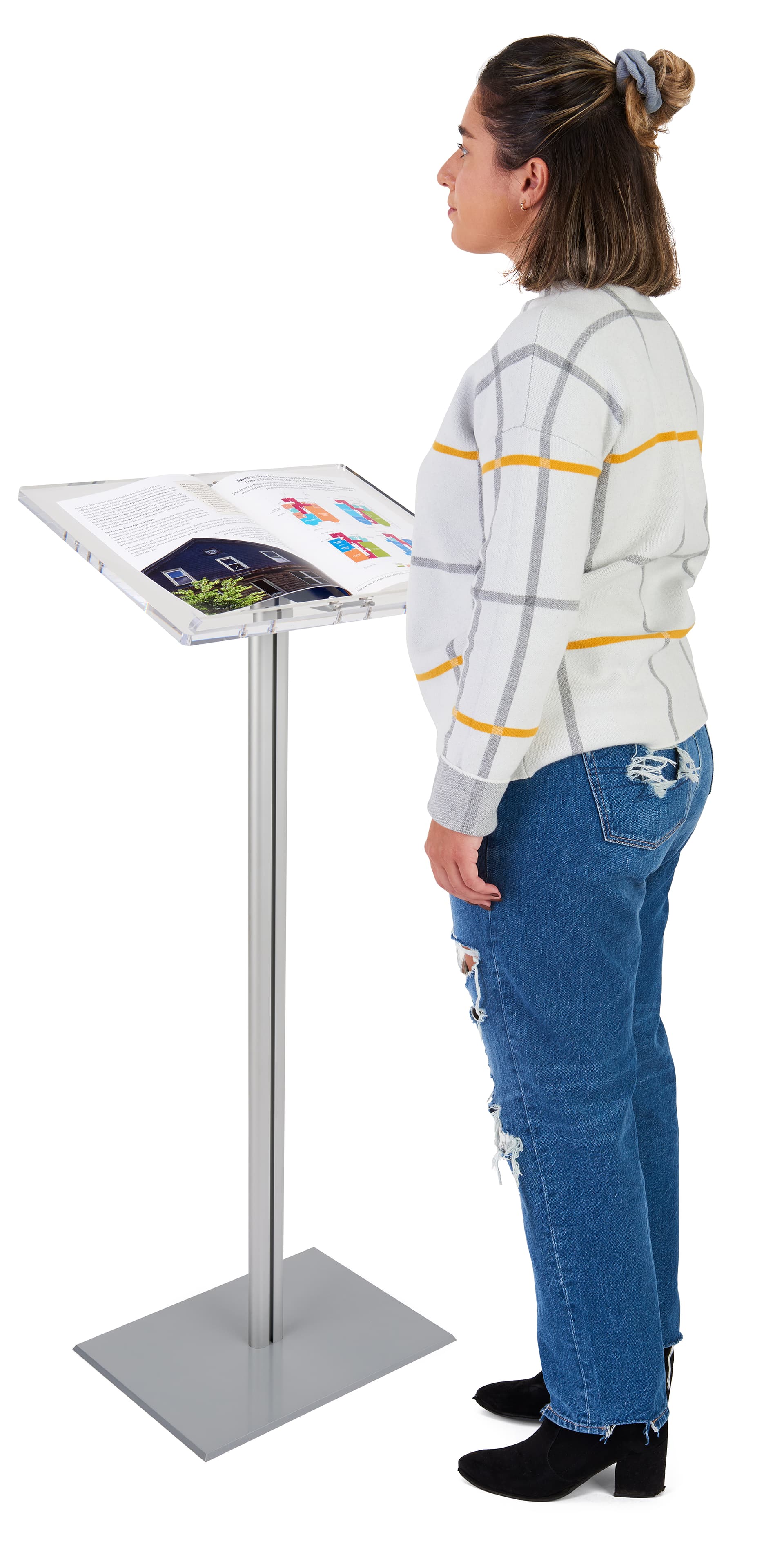 Basic Lectern with 1" Book Stop