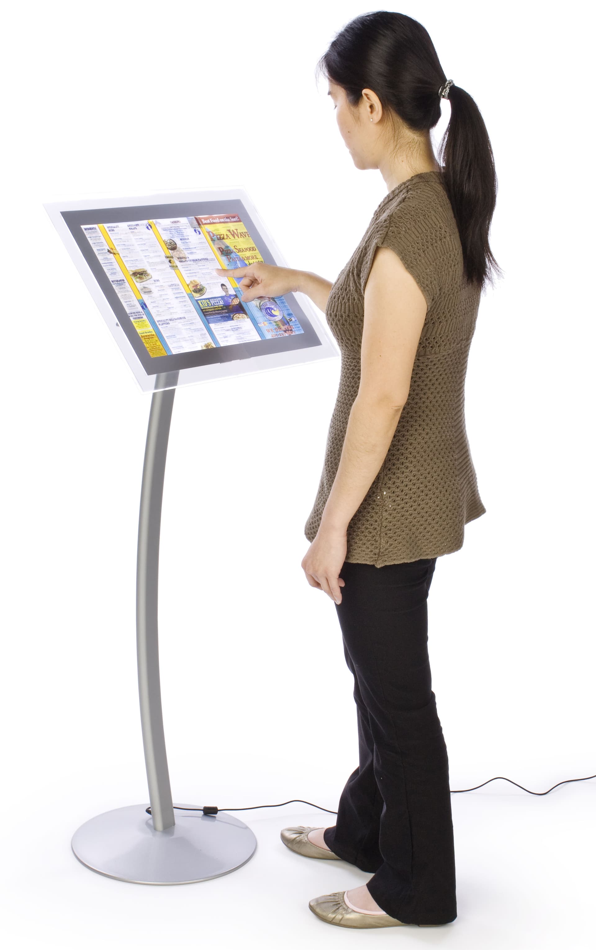 Menu Stand Illuminates 17" x 11" Signs