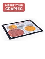 Clear 16 x 20 Store Counter Mat