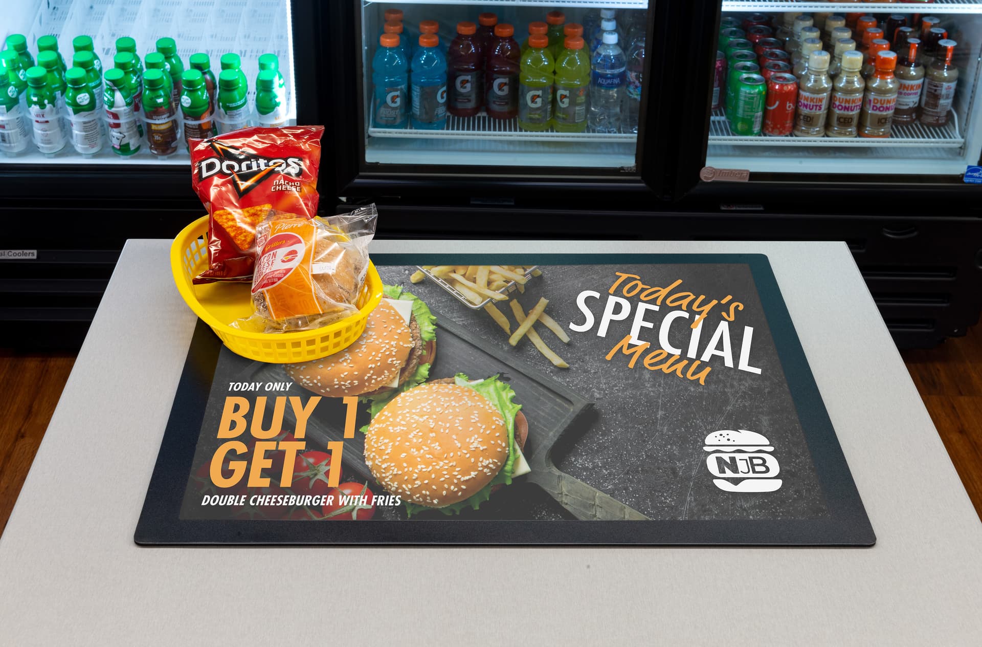 Personalized 16 x 20 Store Counter Mat