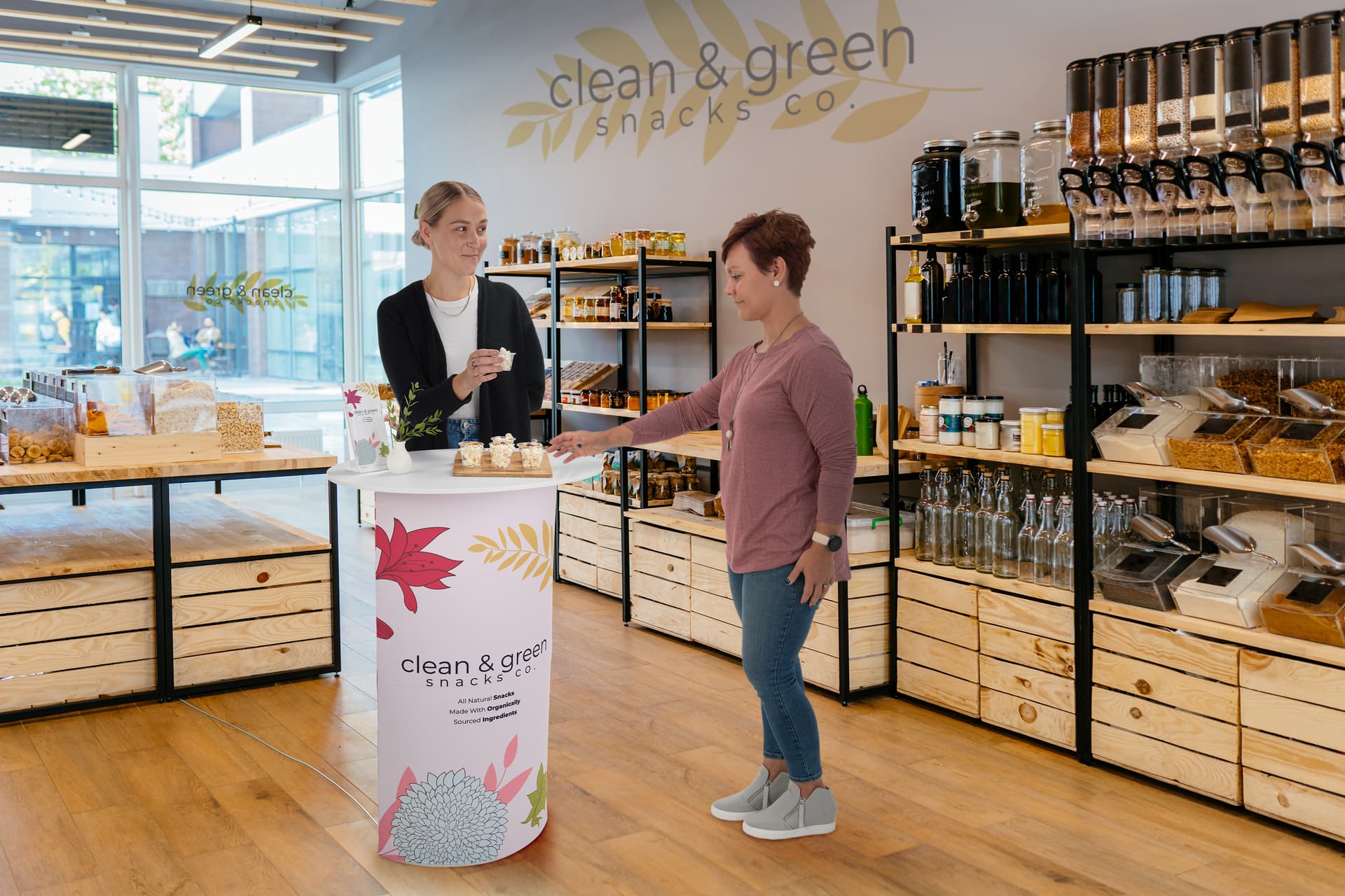Pop up counter with lightweight design of 15 pounds