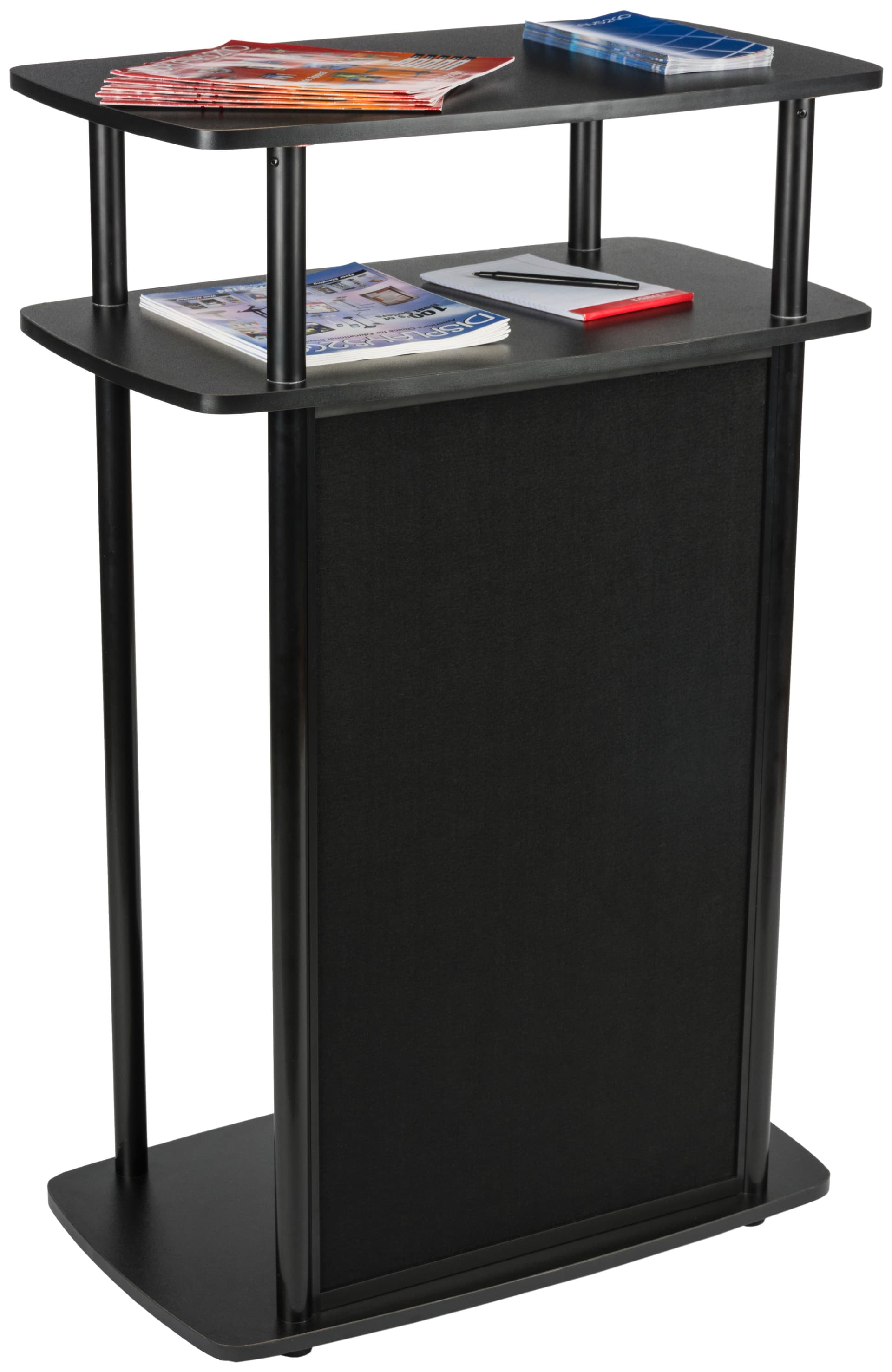 Exhibit Counter With Hook and Loop, PVC Panel