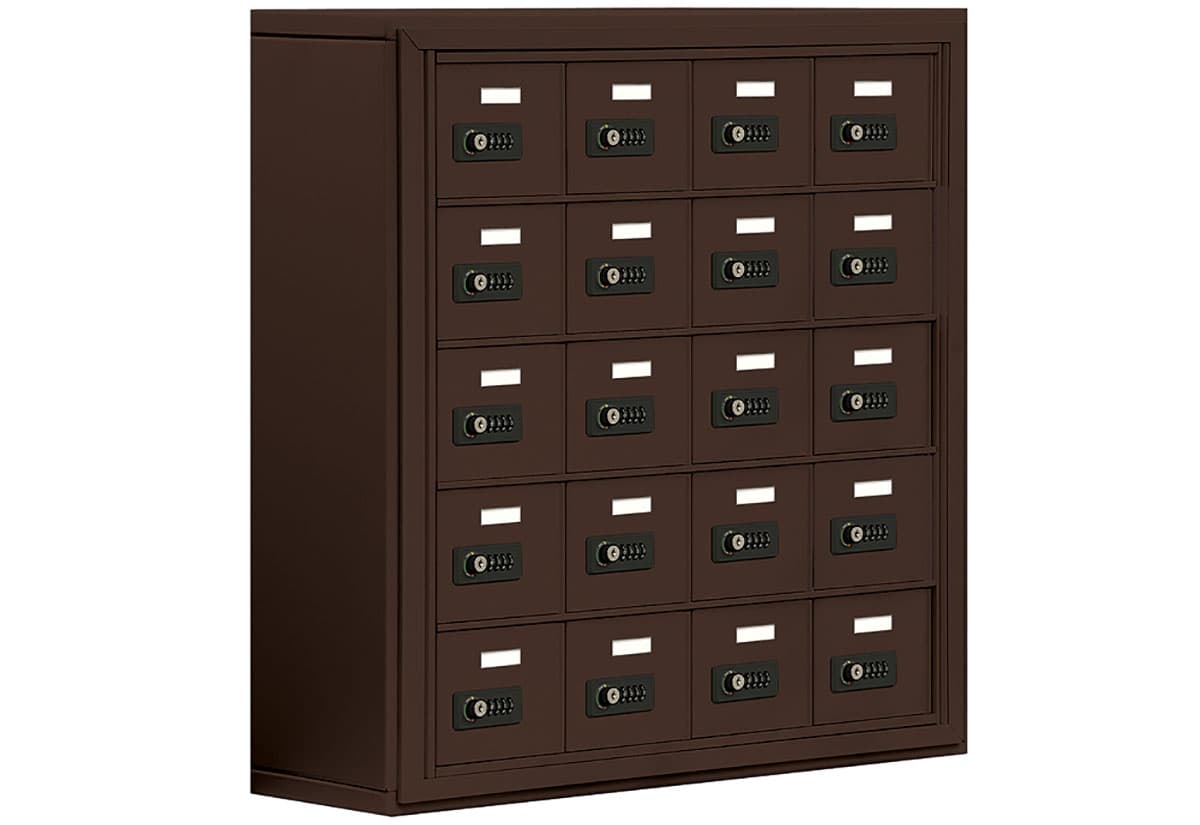 Bronze Cell Phone Storage Locker 