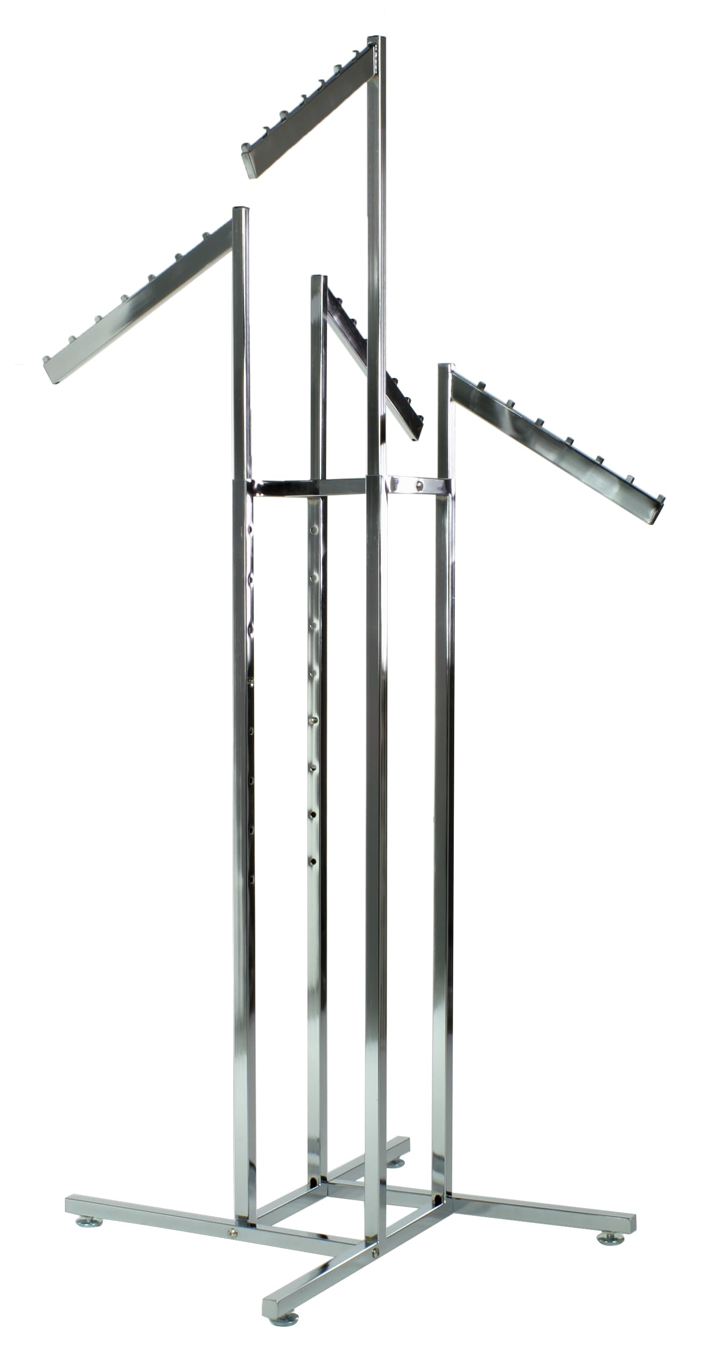 Clothing Racks with 4 Waterfall Hooks