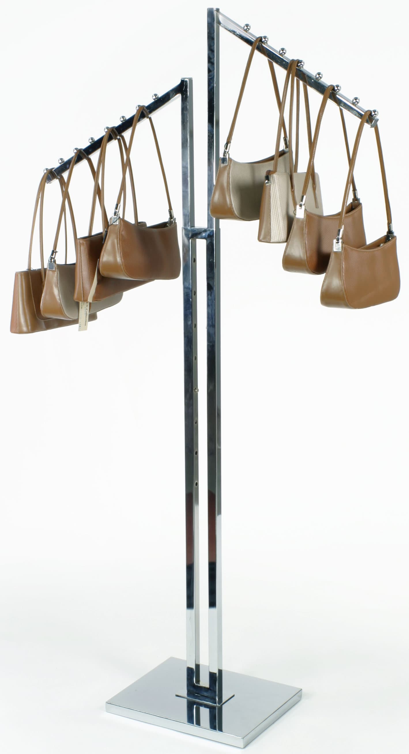 Garment racks: Double sided/Waterfall