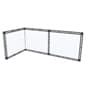 20' x 8' Trade Show Truss Booth w/ Travel Cases, “L” Shaped - Black