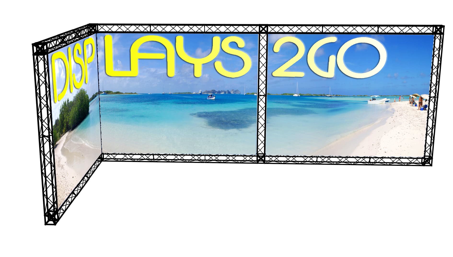 Exhibit Truss Display, Aluminum