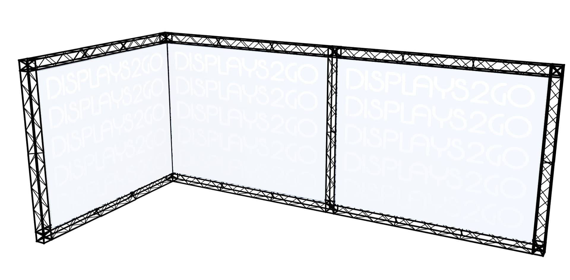 Truss Trade Show Booth, Black 