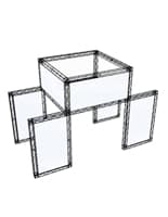 Trade Show Booth Truss System with 12 Panels