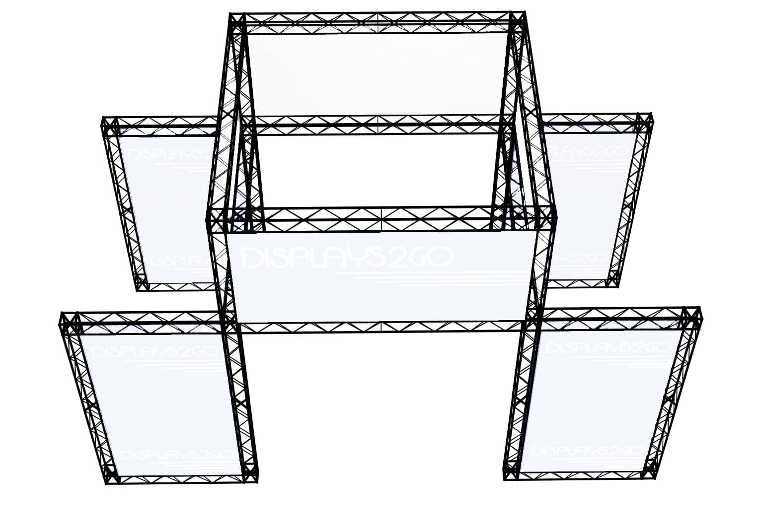 Trade Show Booth Truss System, Plastic
