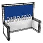 10' x 10’ Trade Show Truss Booth w/ Custom Graphics, Travel Case - Black