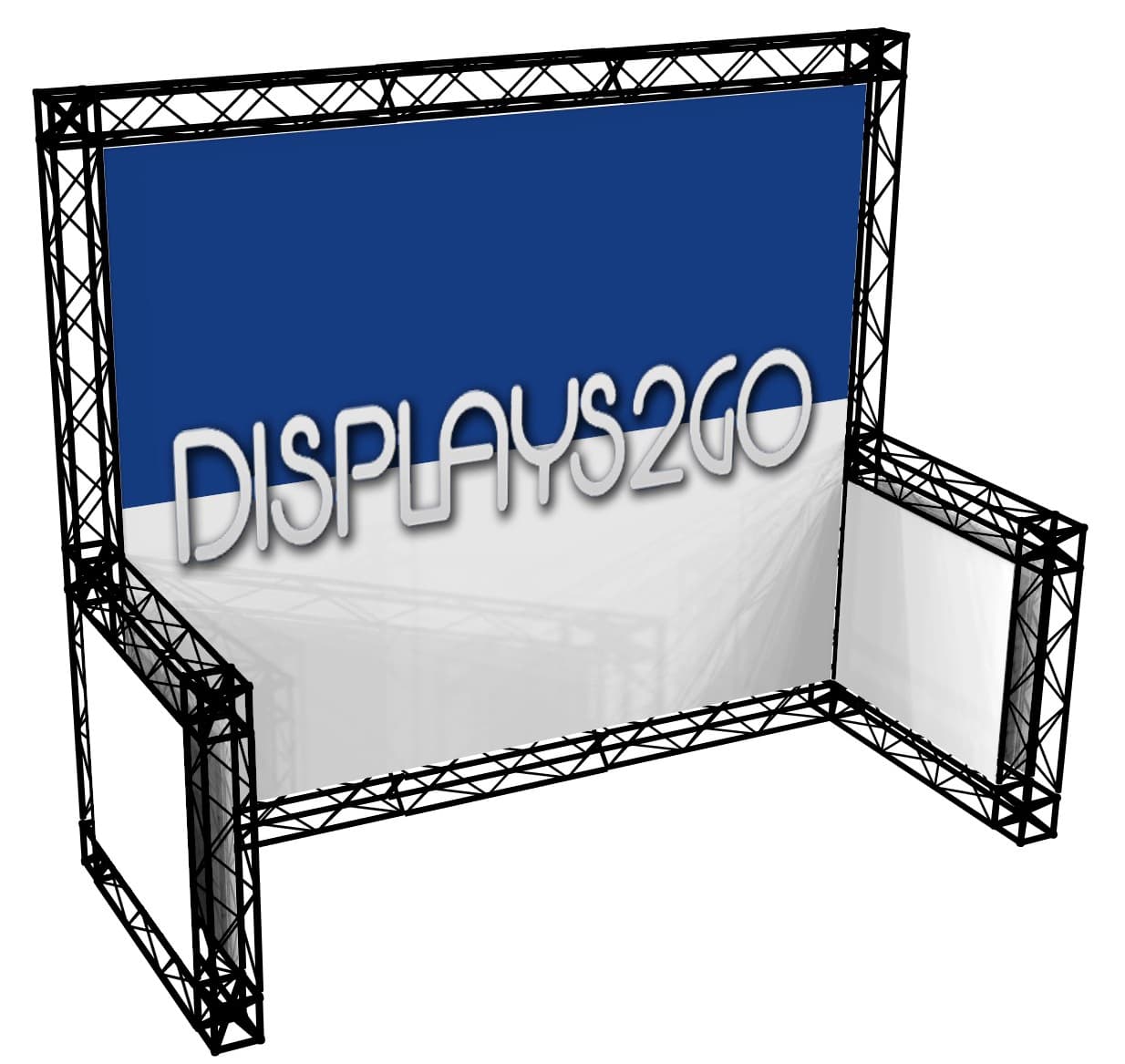 10 x 10 Truss Trade Show Display, Black