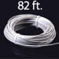 Stainless Steel Wire for Cable Hanging System, Braided - Silver