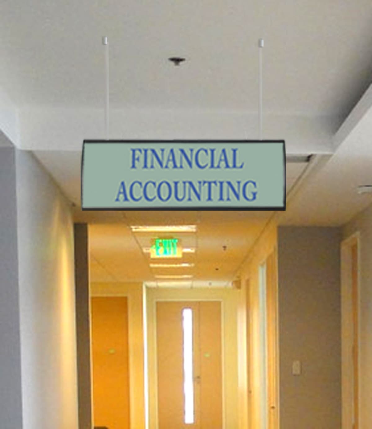 interior office signage