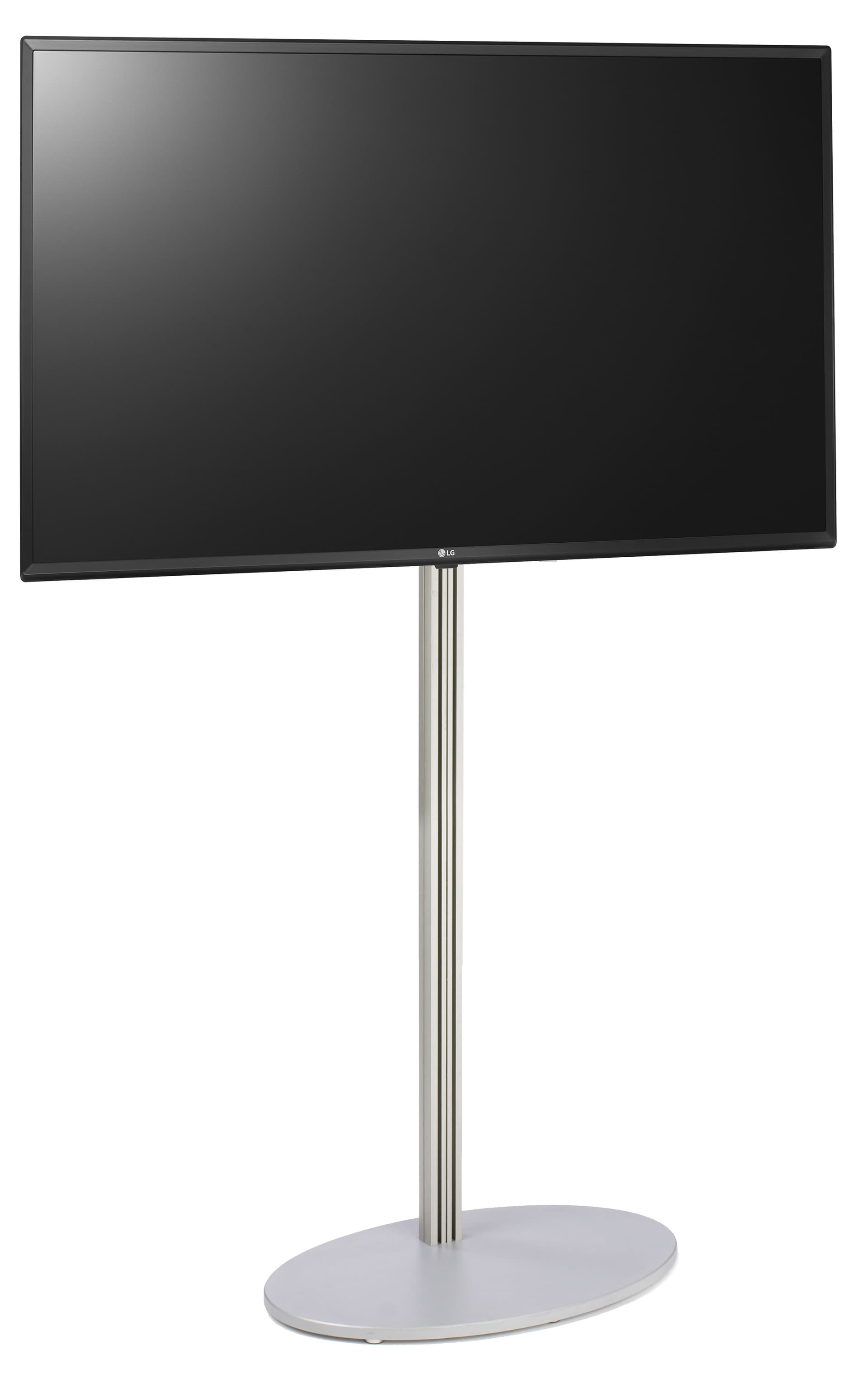 Digital signage stand display with max weight capacity of 80lbs