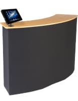 Trade Show Counter with iPad Holder