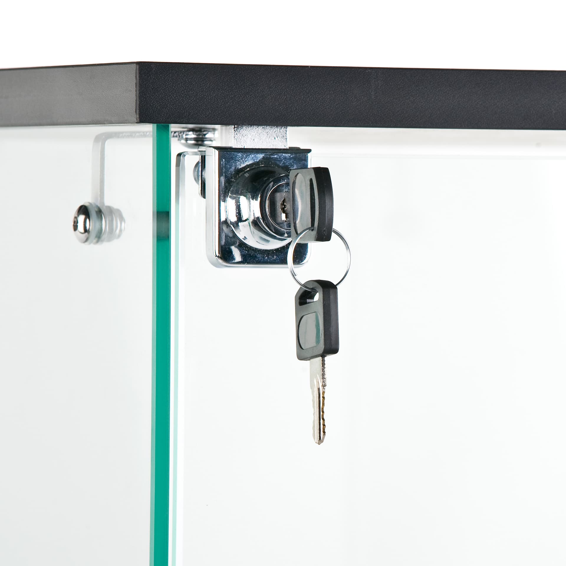 Lockable Countertop Glass Display Case