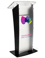 Printed Public Speaking Stand for Conference Halls