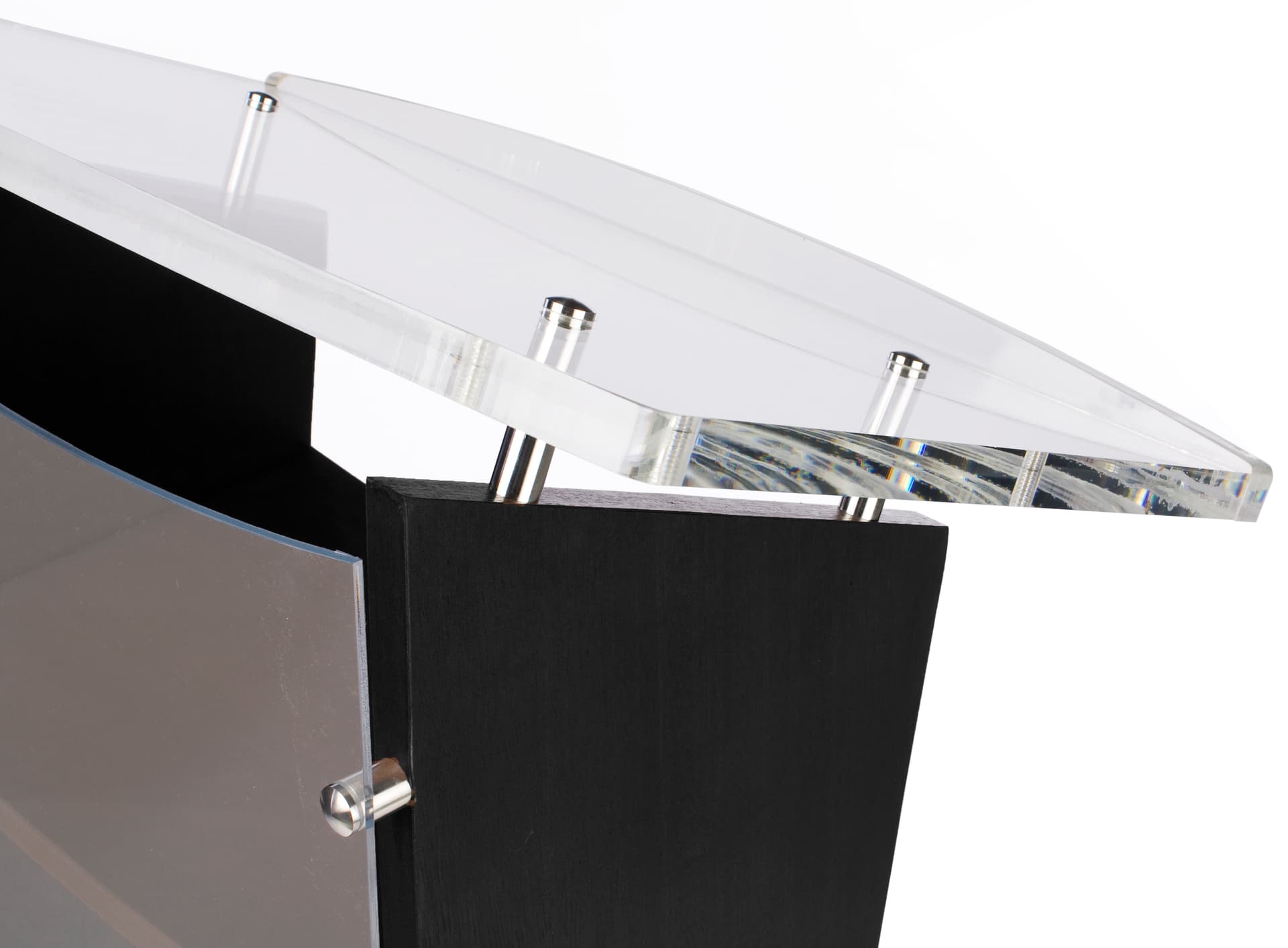 Printed Public Speaking Stand with Large Surface