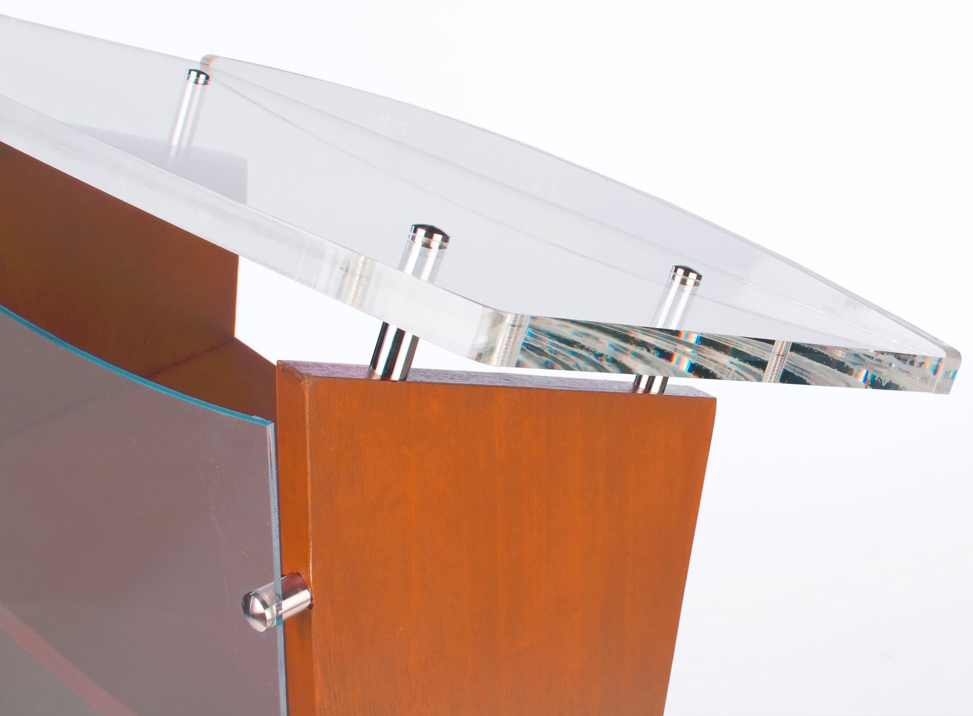 Acrylic Reading Surface for Wood Rostrum Podium 