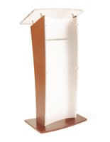 Maple Wood Rostrum Podium 