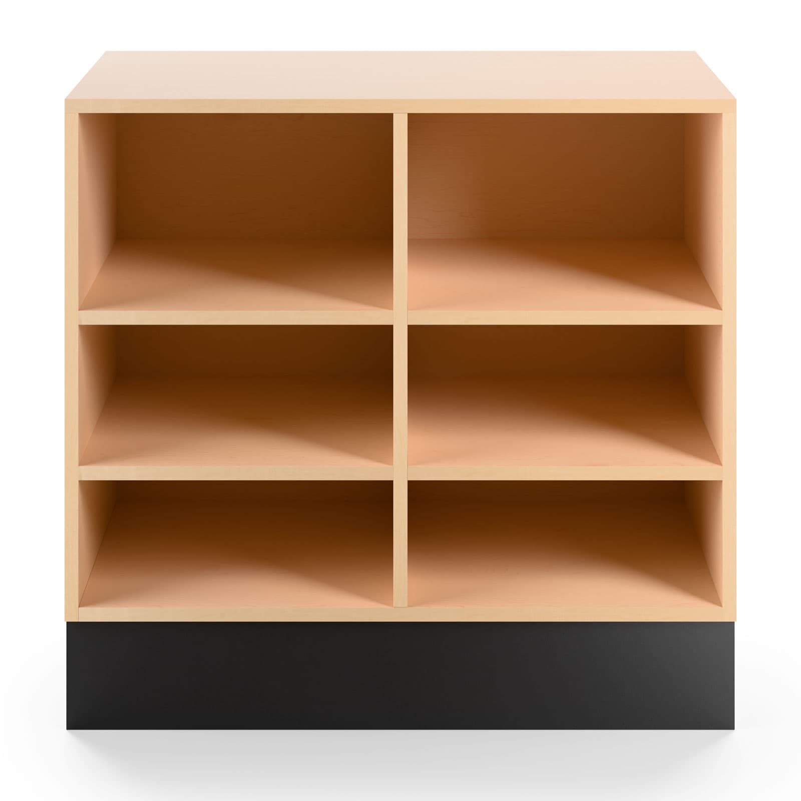 ADA-compliant sales counter offers lots of storage space