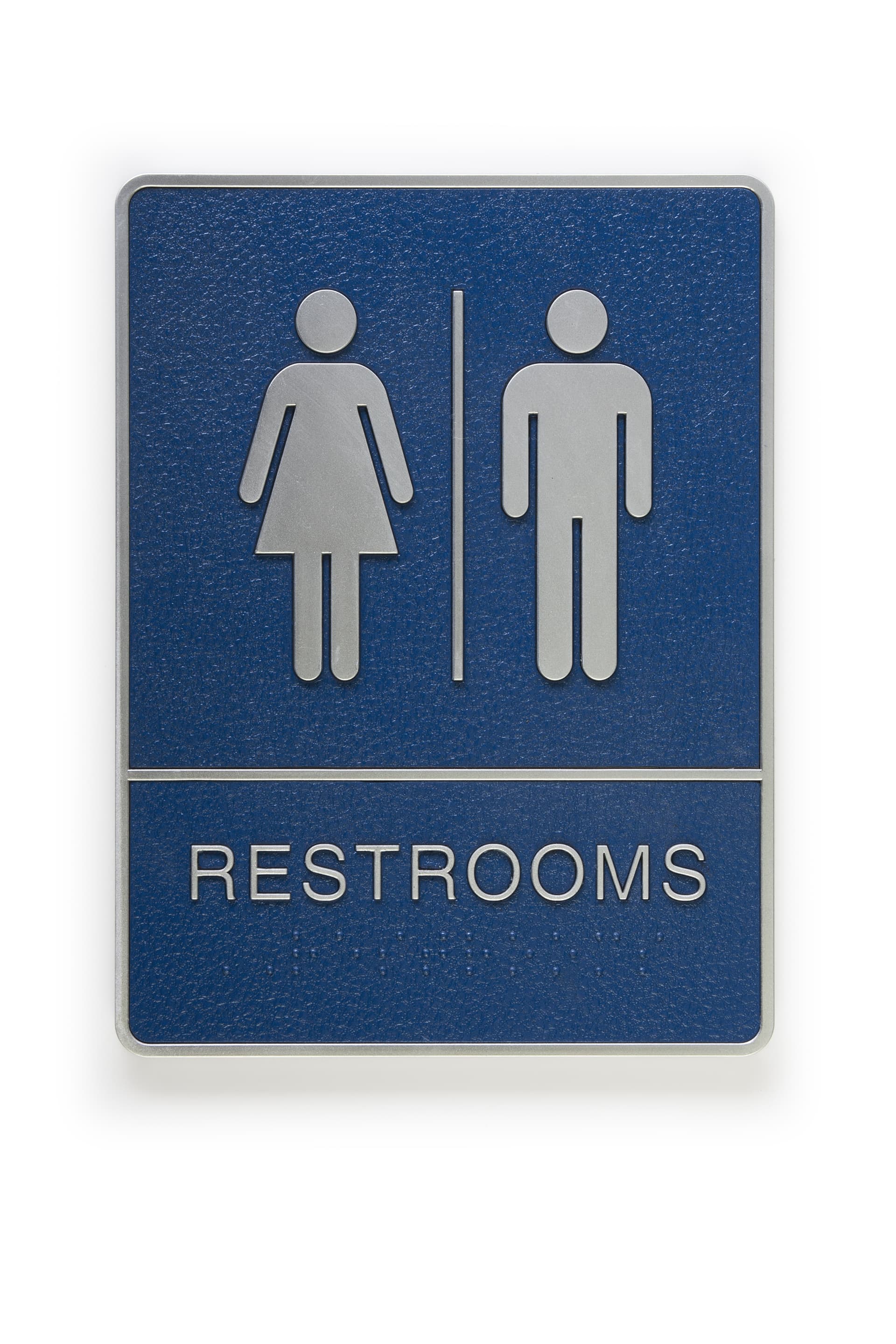 unisex restroom sign
