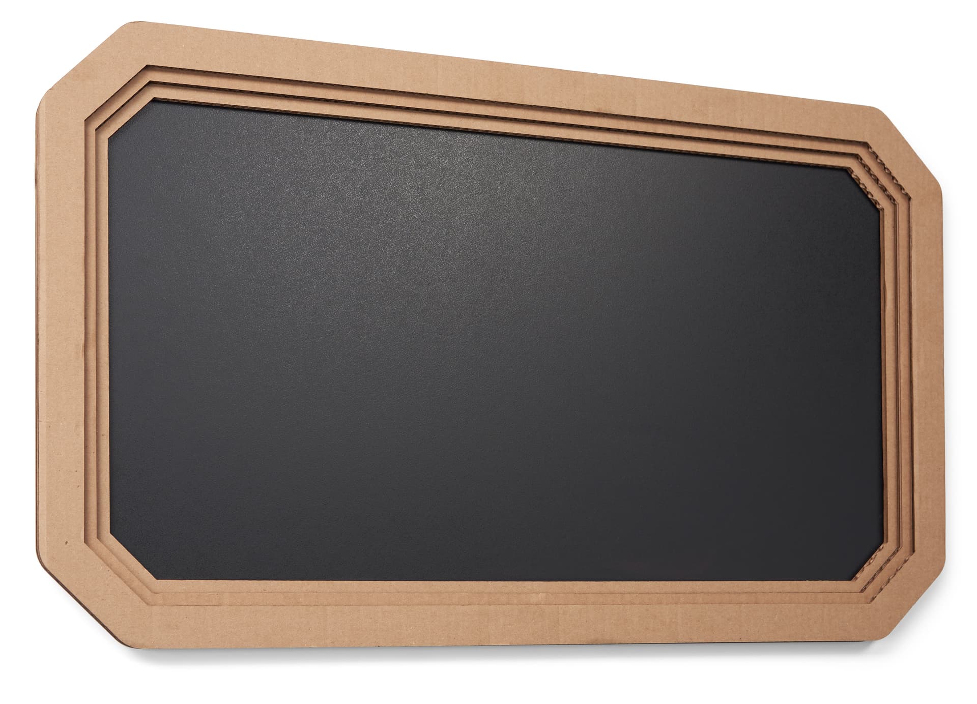 Small framed chalkboard sign measures 18 inches wide by 30 inches tall 