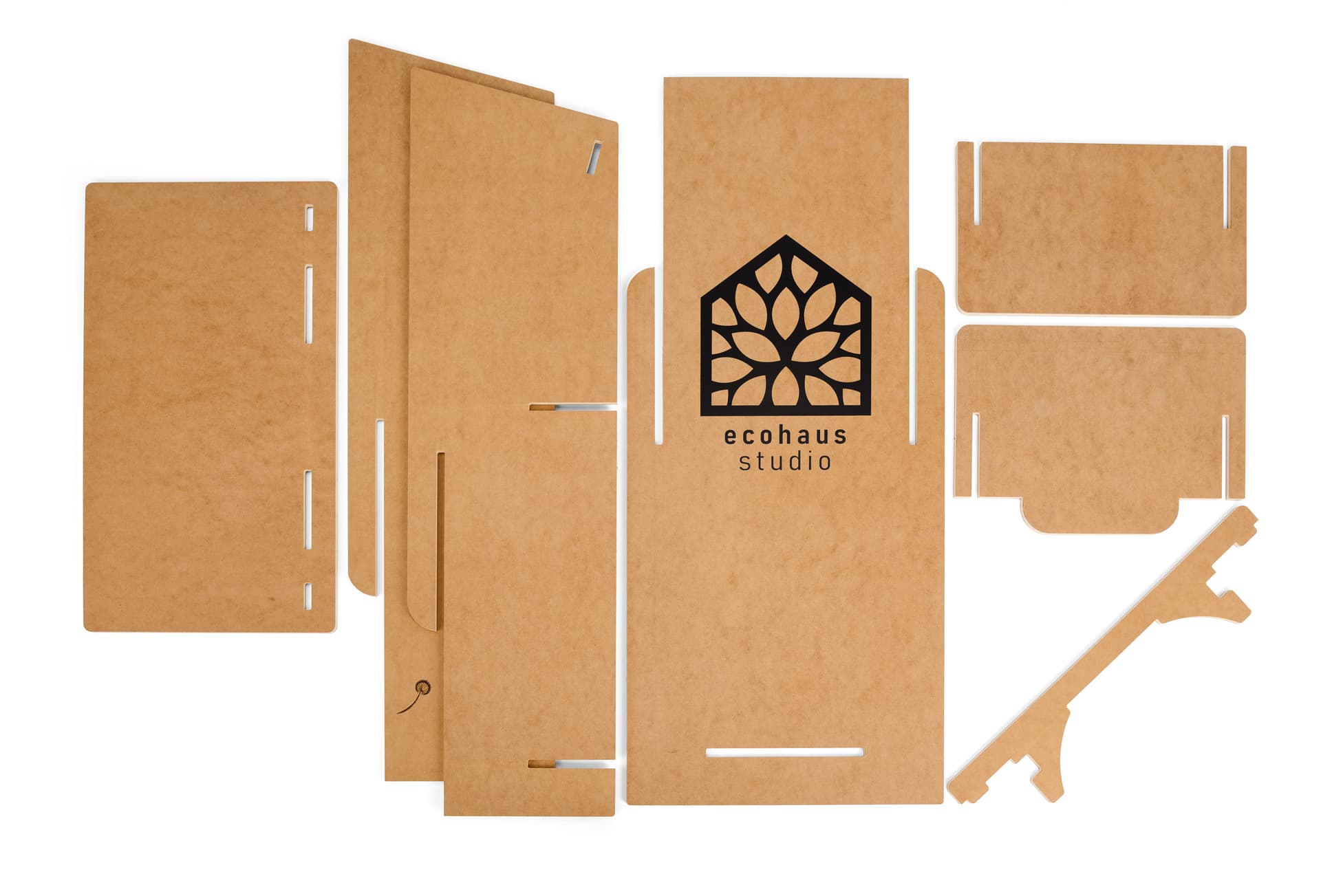 Collapsible podium with custom graphics and knockdown design