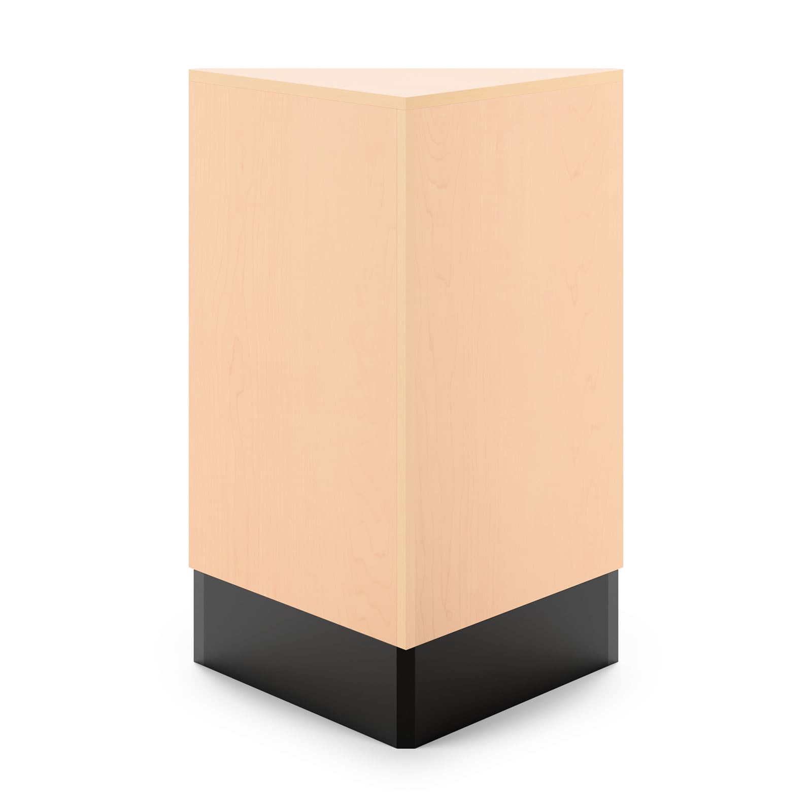 Corner filler sales counter for cash wrap configurations