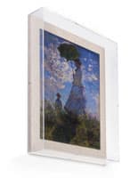 16" x 20" Linen Backed Exhibit Wall Frame with Fabric Base Hanging 16" x 20" Linen Backed Exhibit Wall Frame