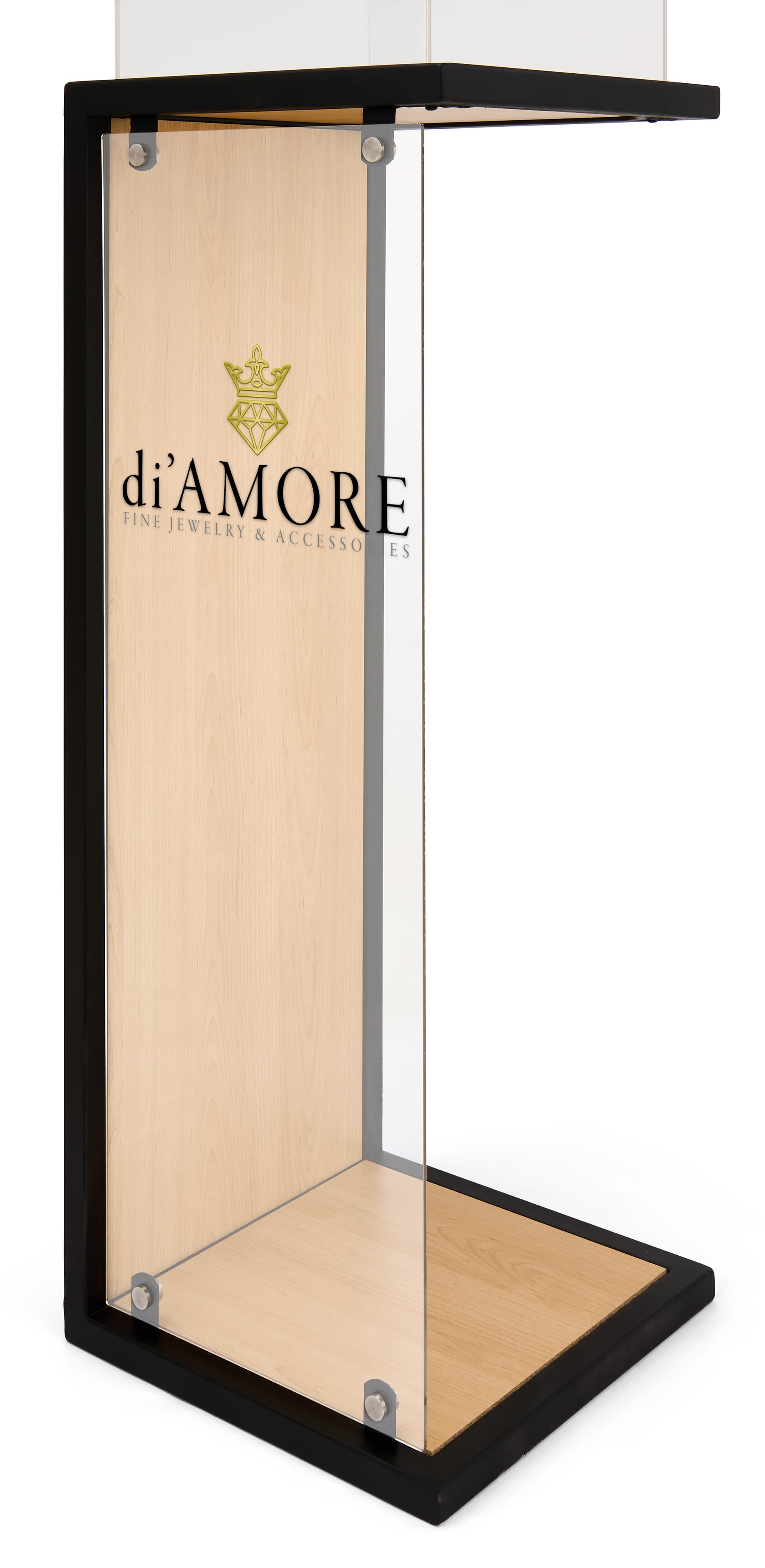 Custom display plinth weight capacity of 31 pounds 