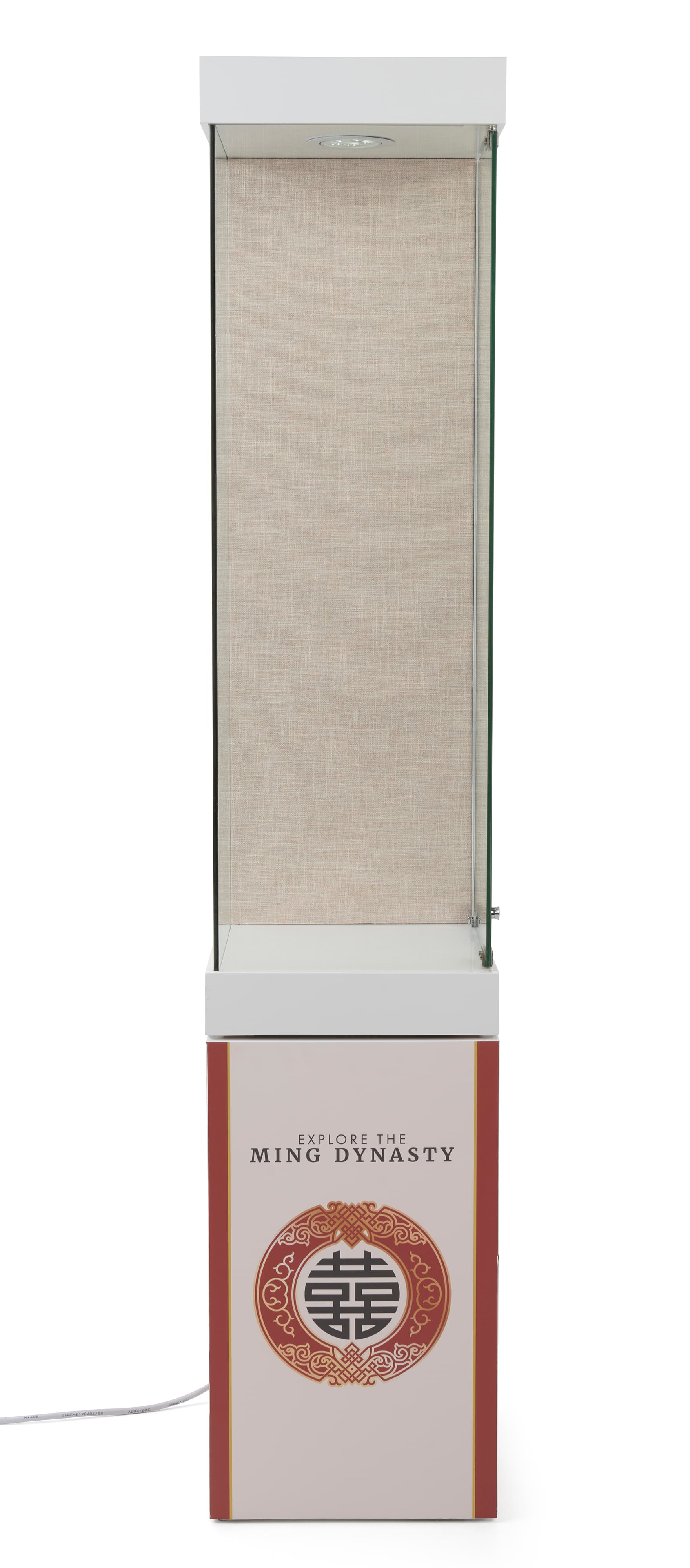 Replacement graphic for DCPVFSDCCP museum showcase will add a modern feel to your display case 