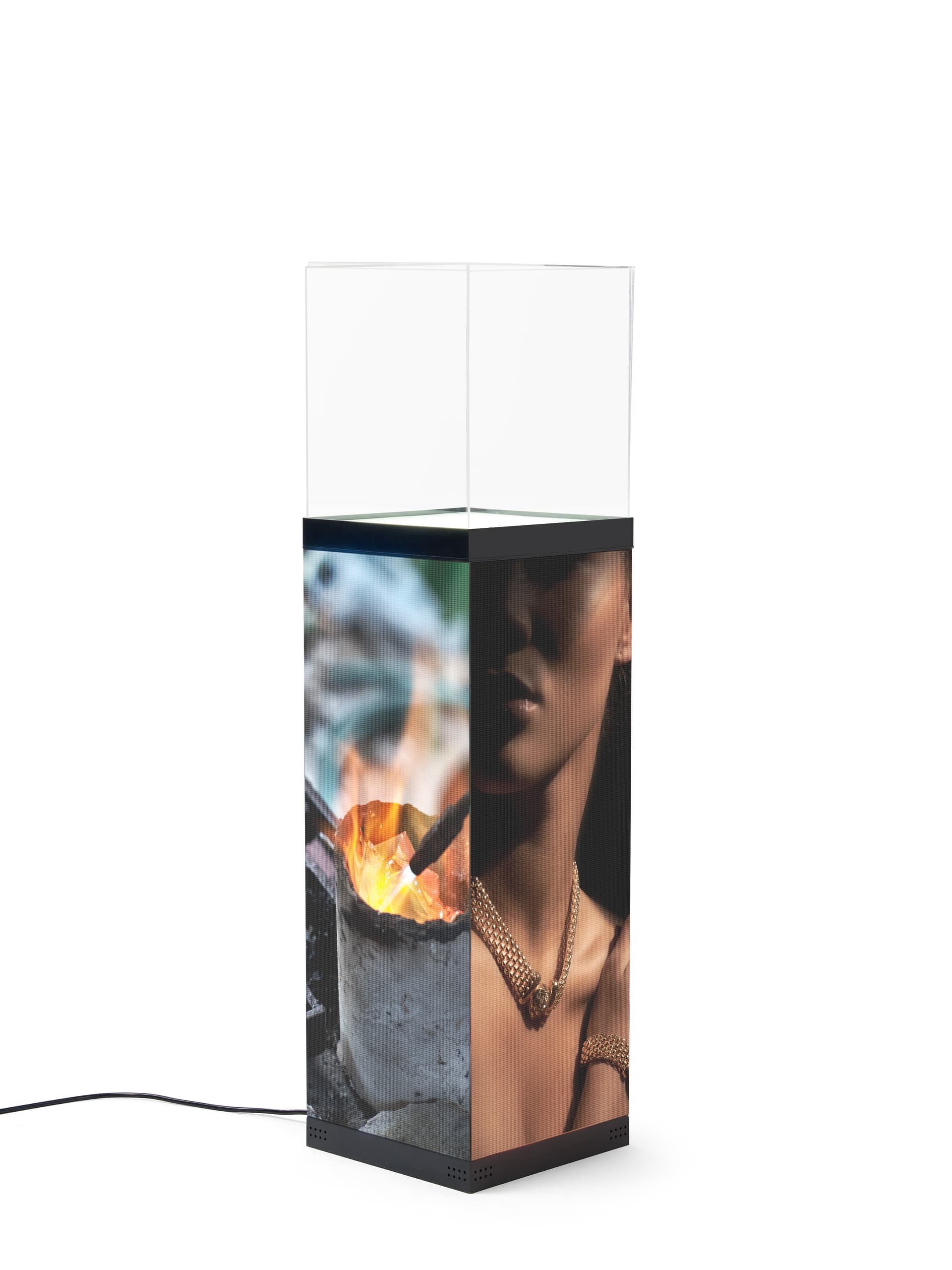 LED Pedestal with NovaStar multimedia player