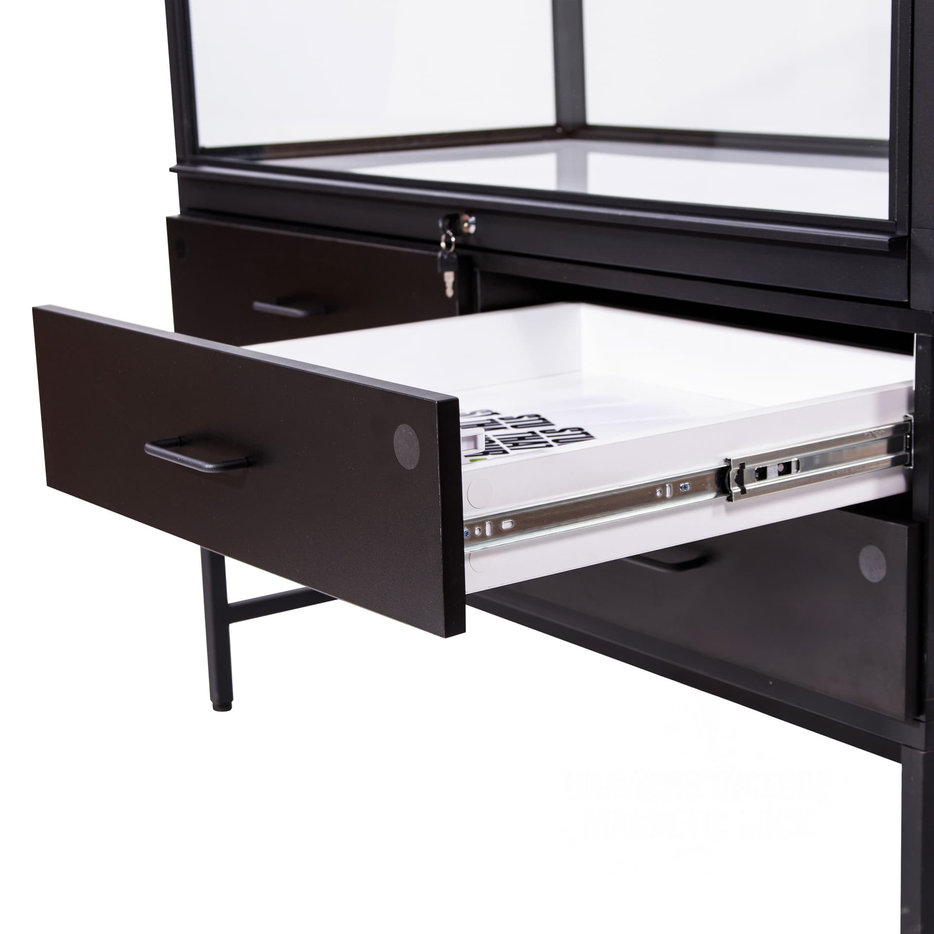  Glass showcase display cabinet sturdy build