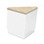 Corner Retail Counter w/ Matte Finish, Decorative Reveal, Ships Fully Assembled