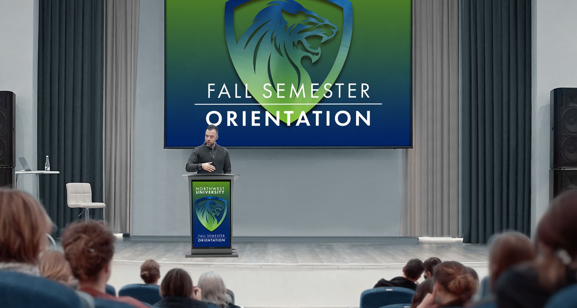 Digital podium for dynamic presentations