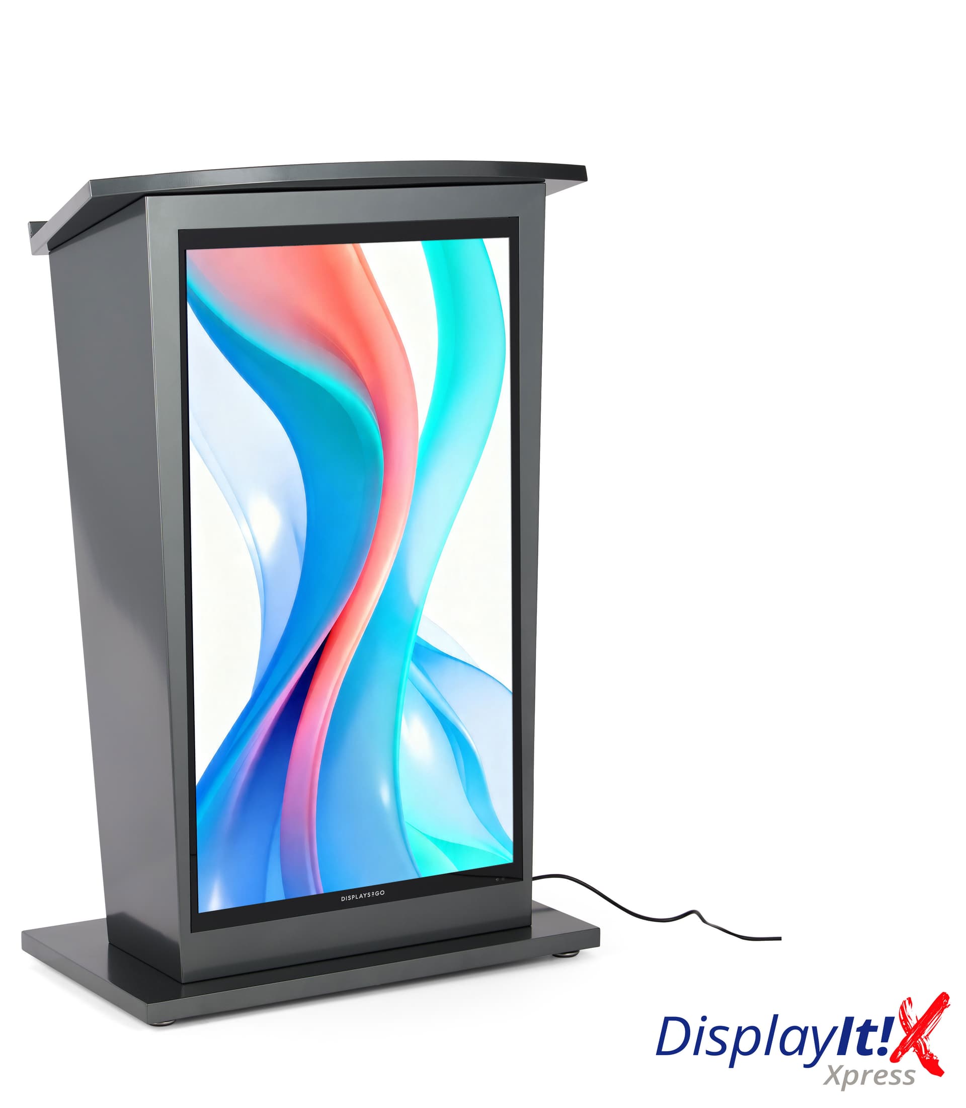 Digital Podium with 43" LCD Screen with HD picture resolution