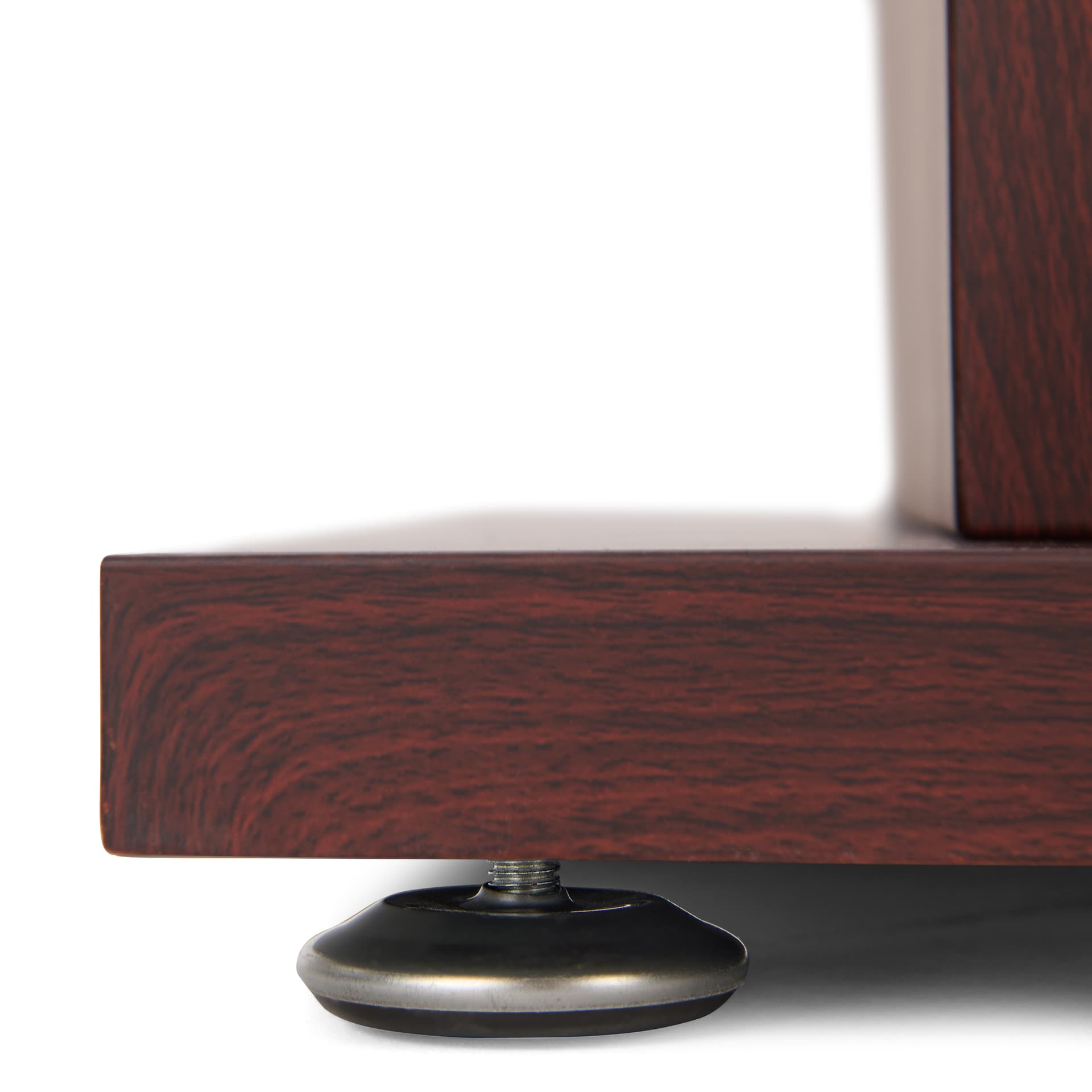 Digital podium with adjustable leveling feet
