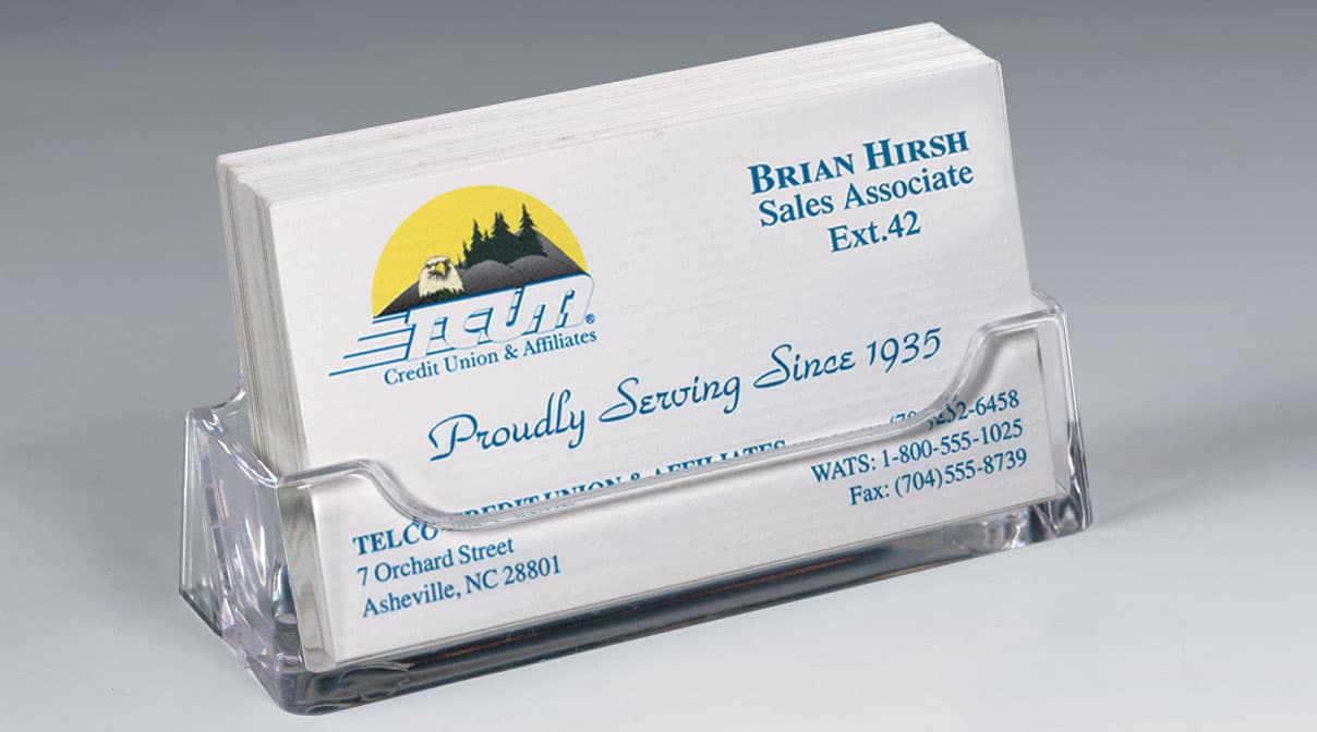 Clear Acrylic Plastic Business Card Holders