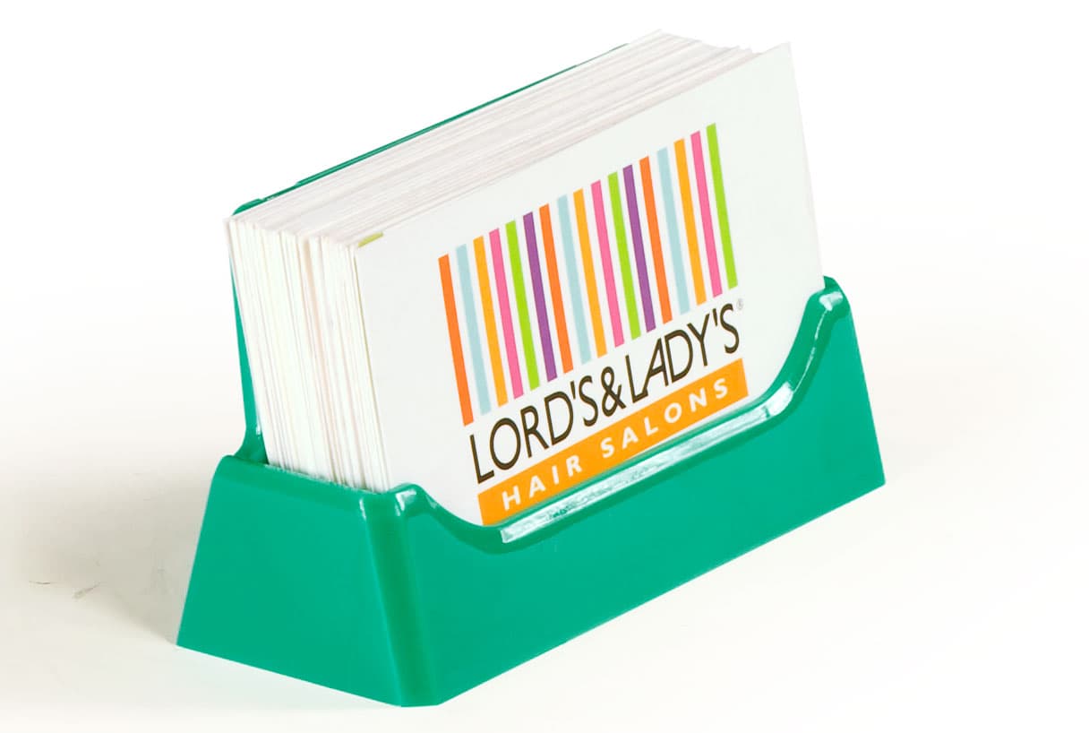 Business Card Holder Can Display Up To 49 Cards