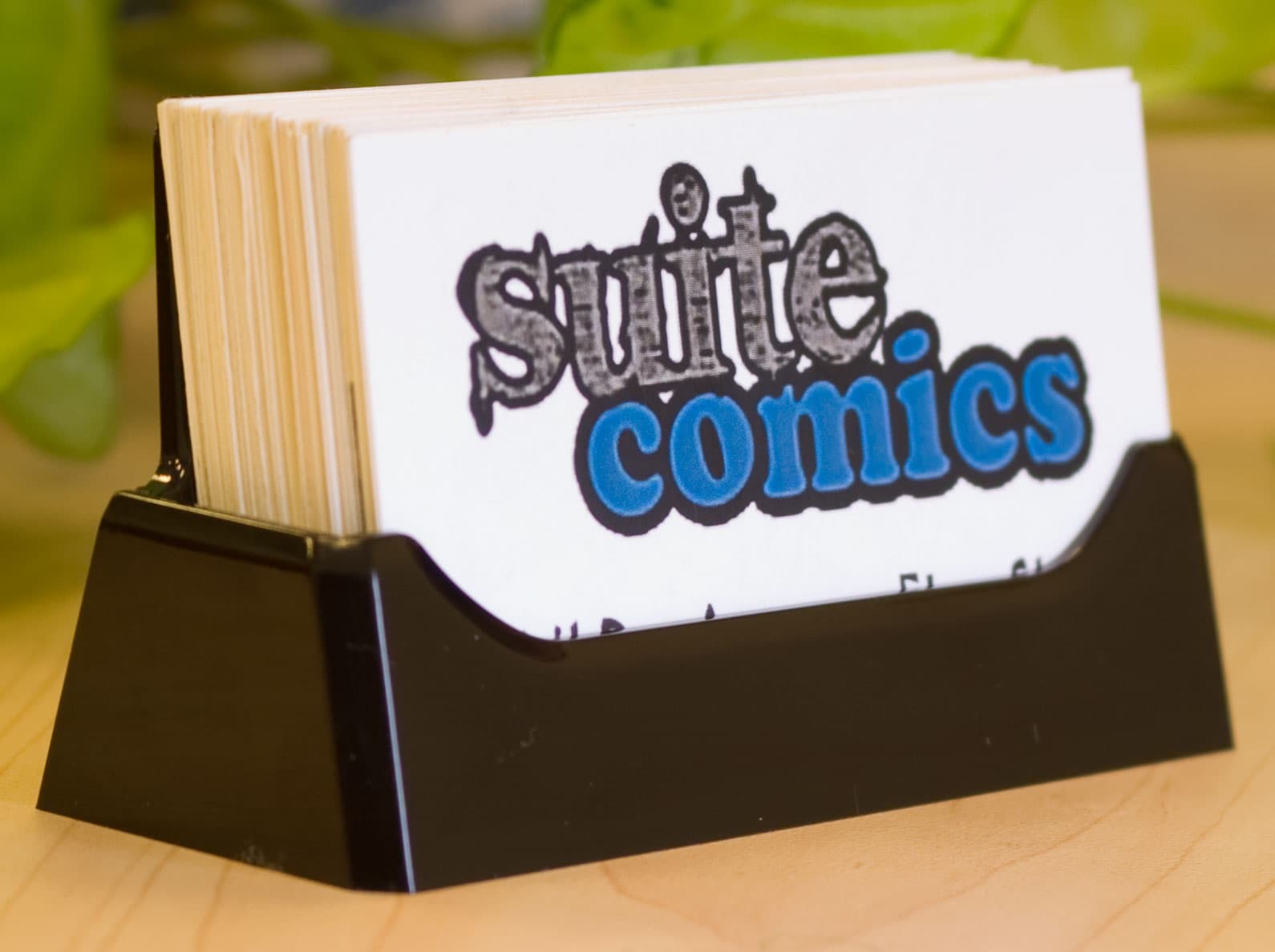 Business Card Holders: For Desktop Areas