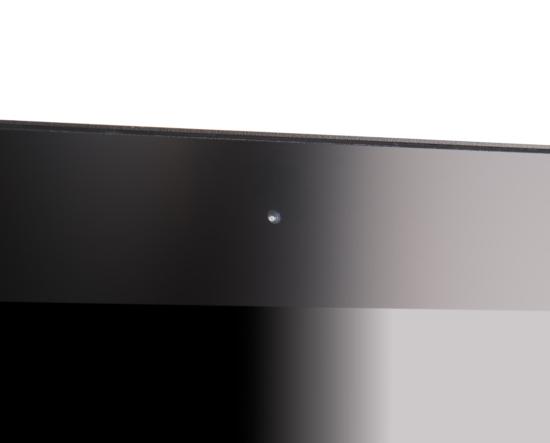 Outdoor touch screen display with ambient light sensor located at the top of the unit