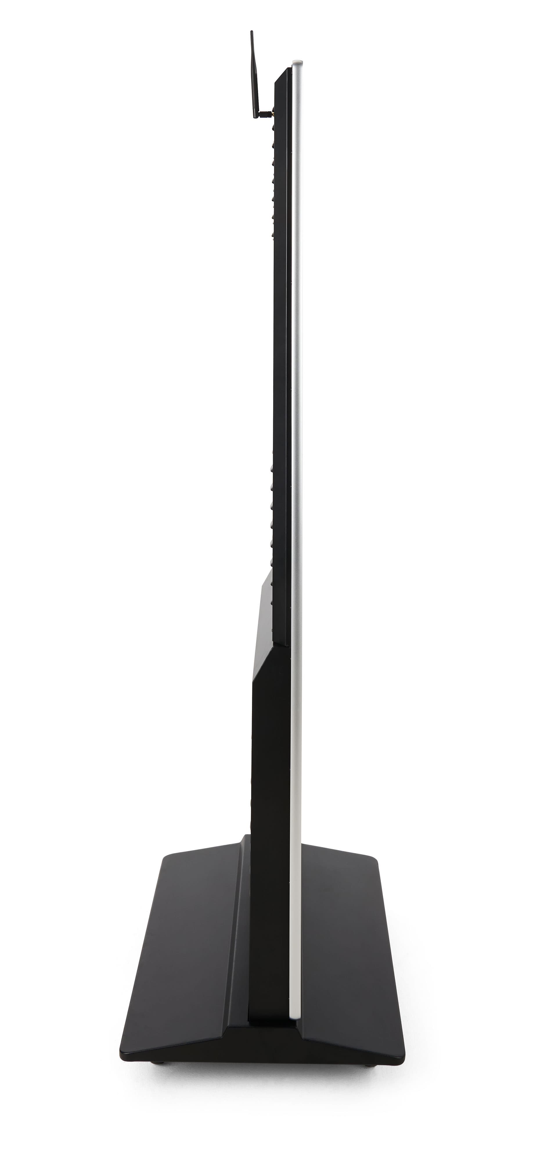 Advertising multimedia kiosk made of aluminum 
