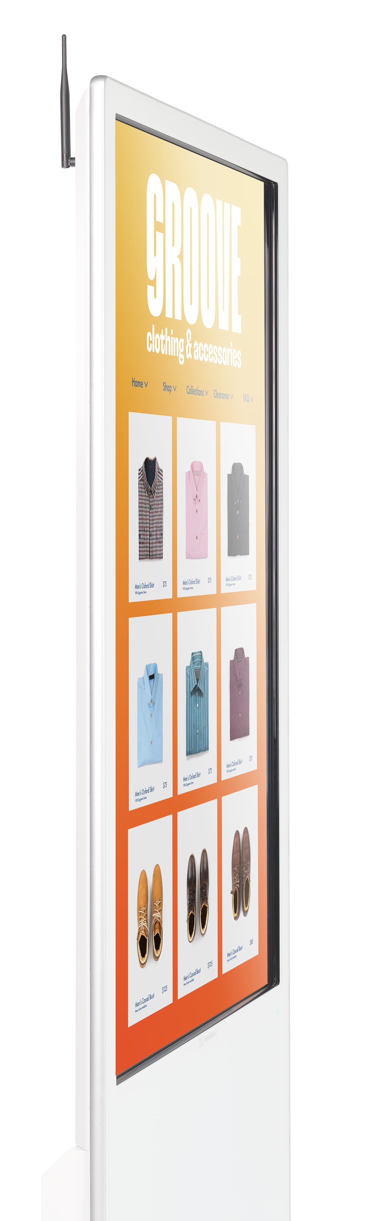 Advertising Multimedia Kiosk with 4 GB Ram