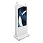 43"-55" 2-Sided Interactive Touch Screen Kiosk, Android Operating System, Wheels