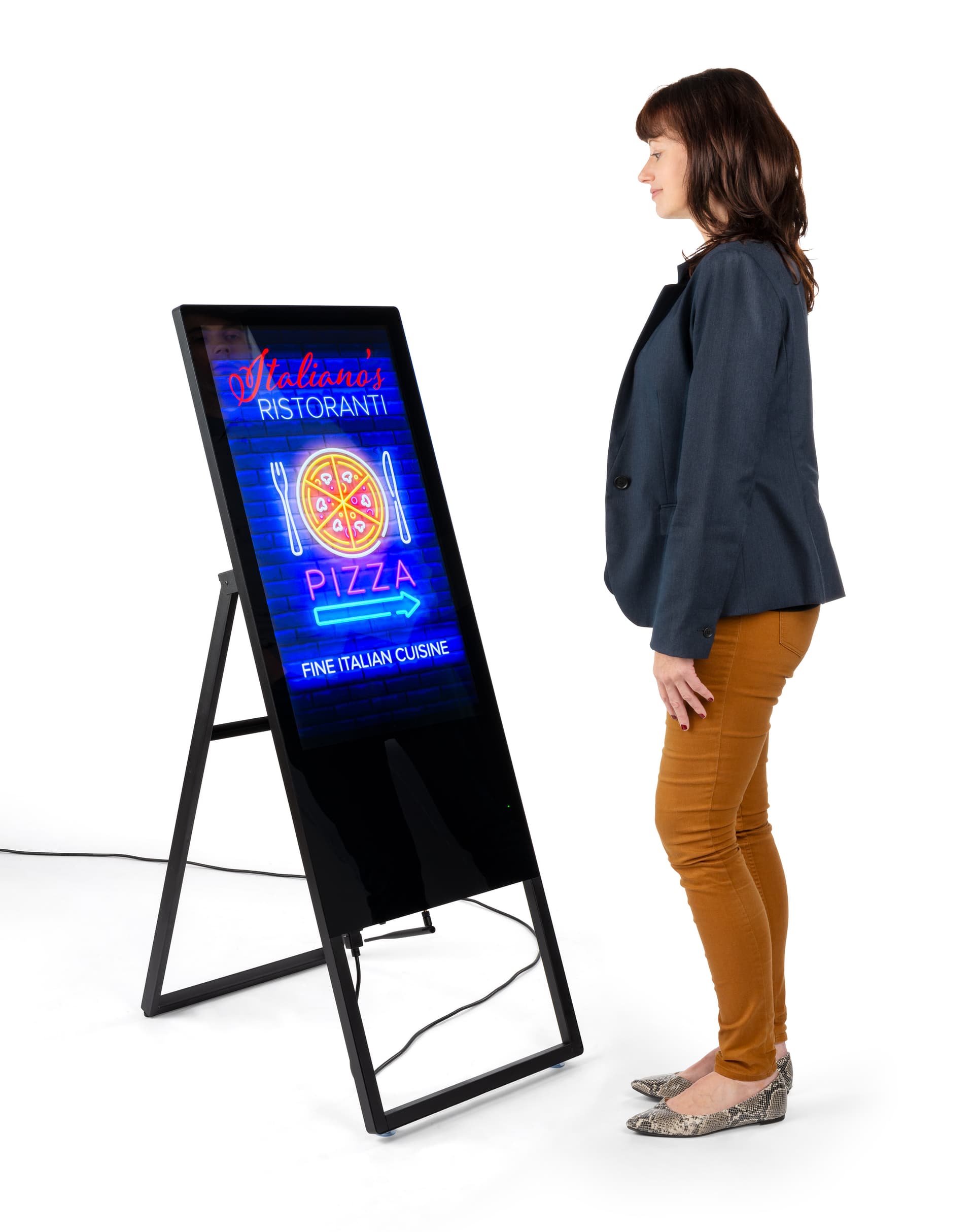 plug n play a frame digital sign