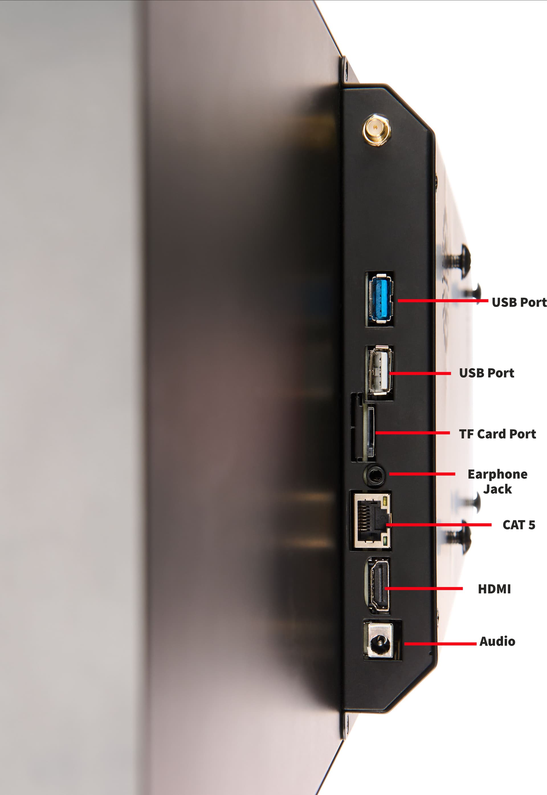Stretched Bar LCD Display with Narrow Bezel 
