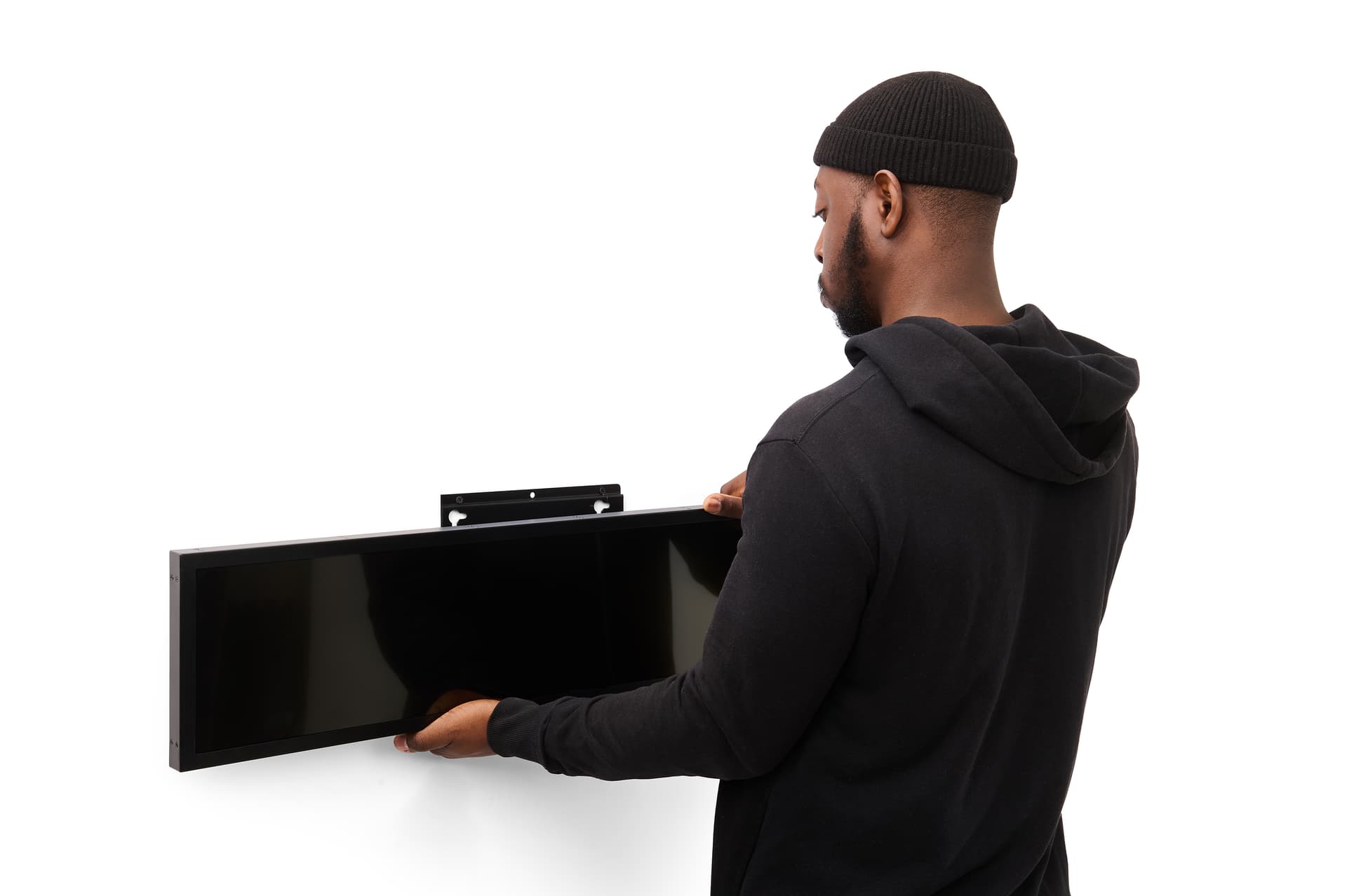 Stretched Bar LCD Display with Light Weight Design 