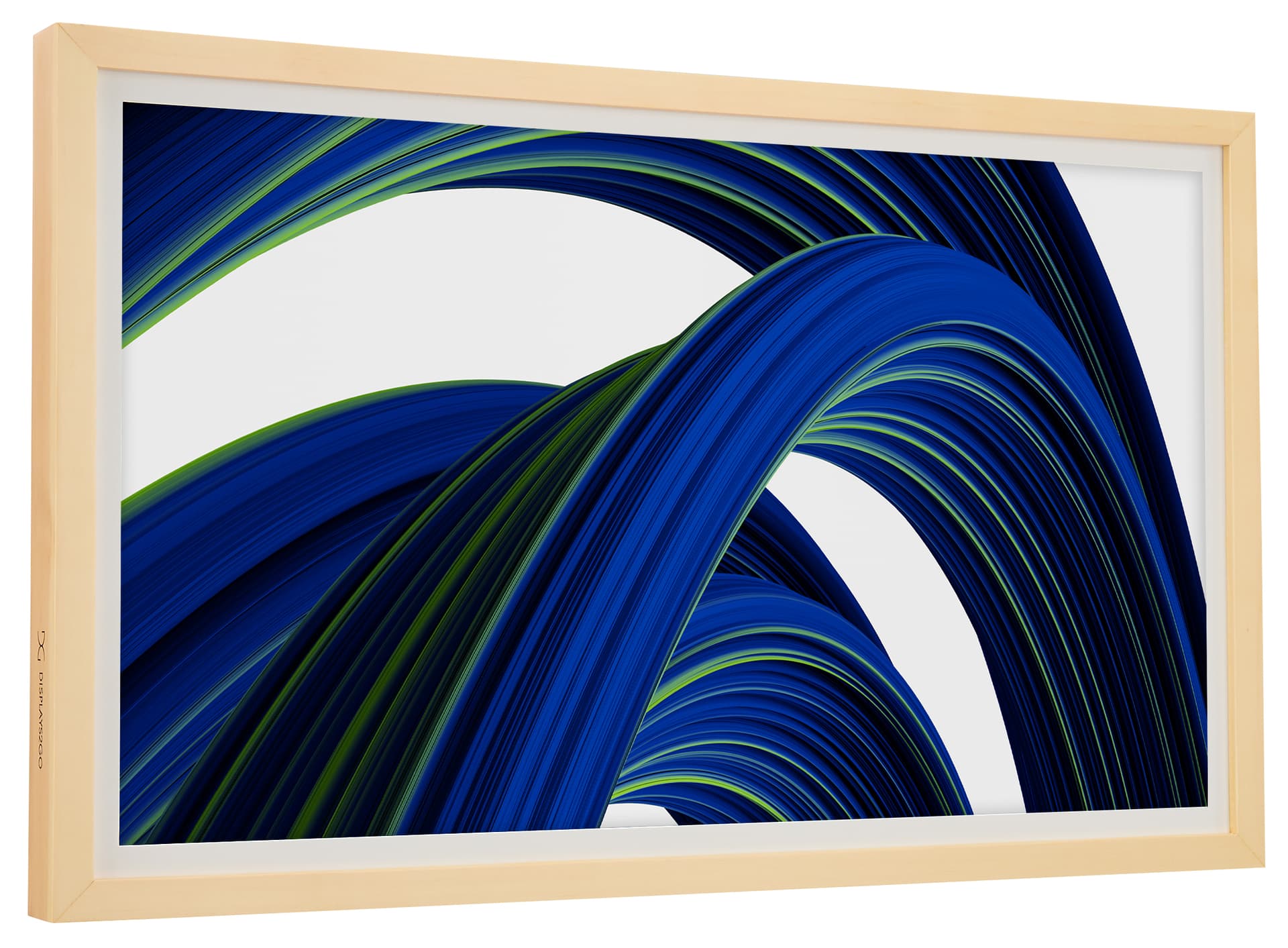 Digital NFT frame with built-in speakers
